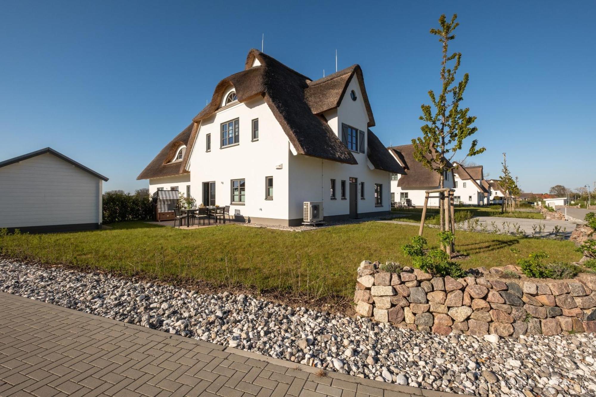 Villa Inseldomizil Stolpe - Urlaub Unter Reet Auf Usedom à Stolpe auf Usedom Extérieur photo