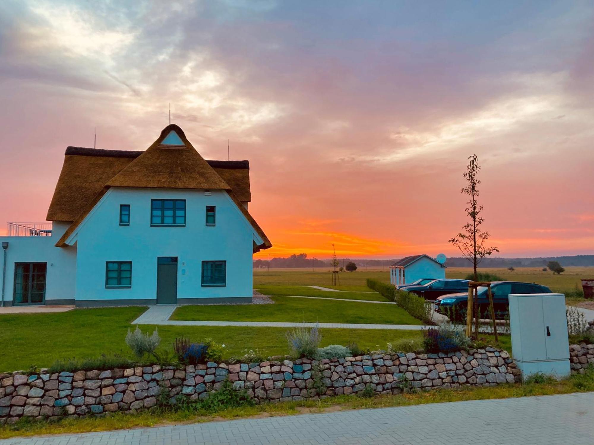 Villa Inseldomizil Stolpe - Urlaub Unter Reet Auf Usedom à Stolpe auf Usedom Extérieur photo