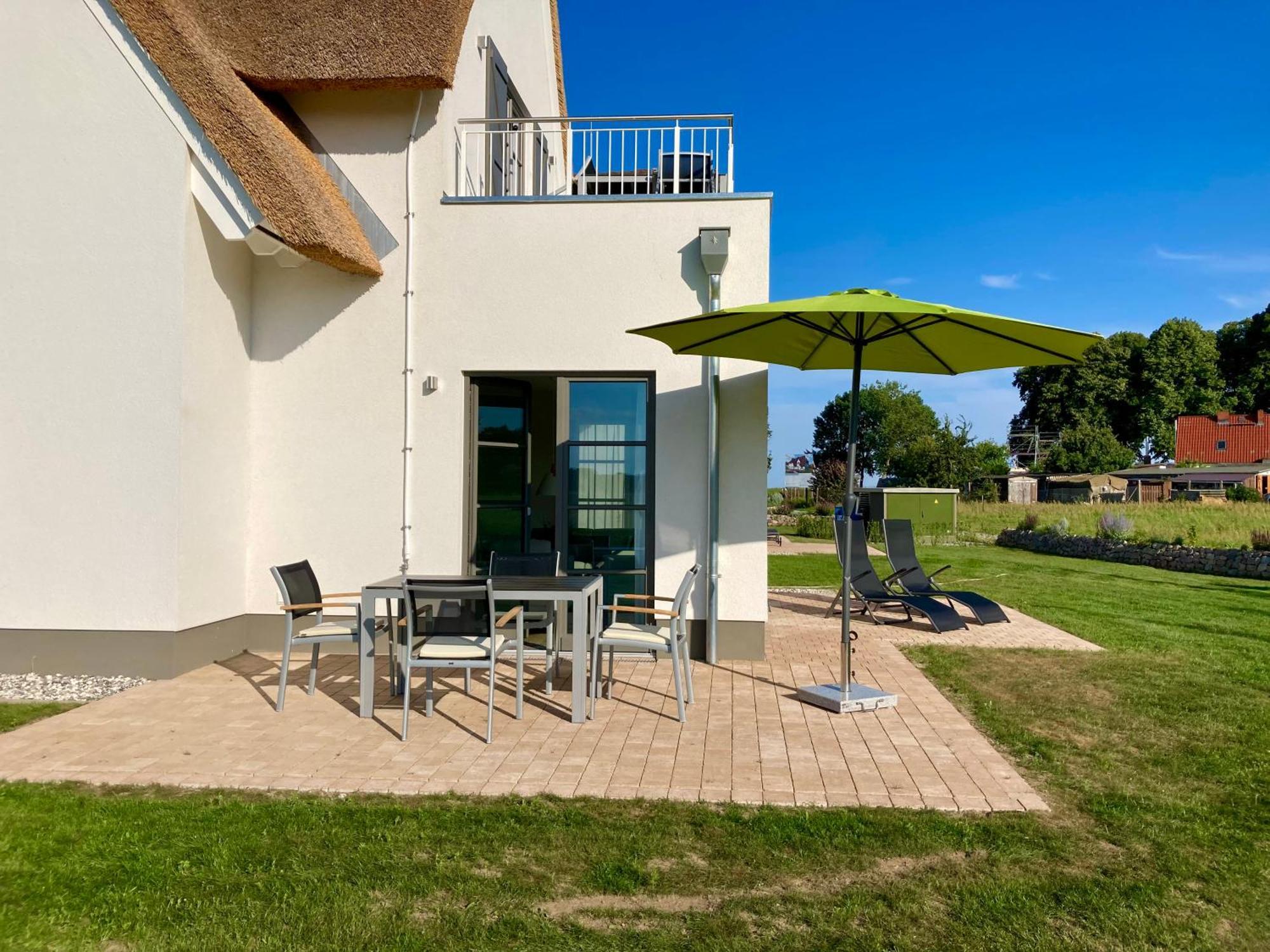 Villa Inseldomizil Stolpe - Urlaub Unter Reet Auf Usedom à Stolpe auf Usedom Extérieur photo