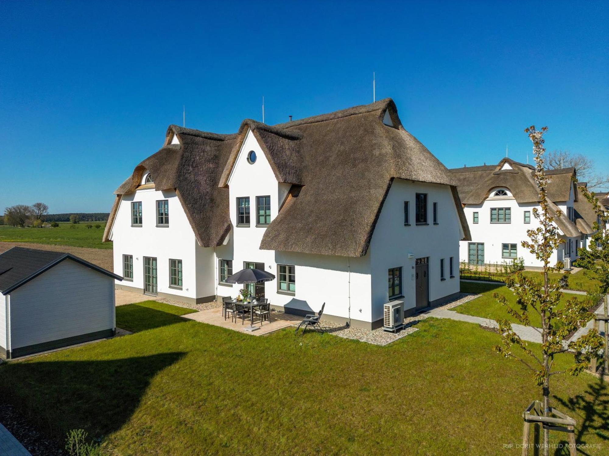 Villa Inseldomizil Stolpe - Urlaub Unter Reet Auf Usedom à Stolpe auf Usedom Extérieur photo